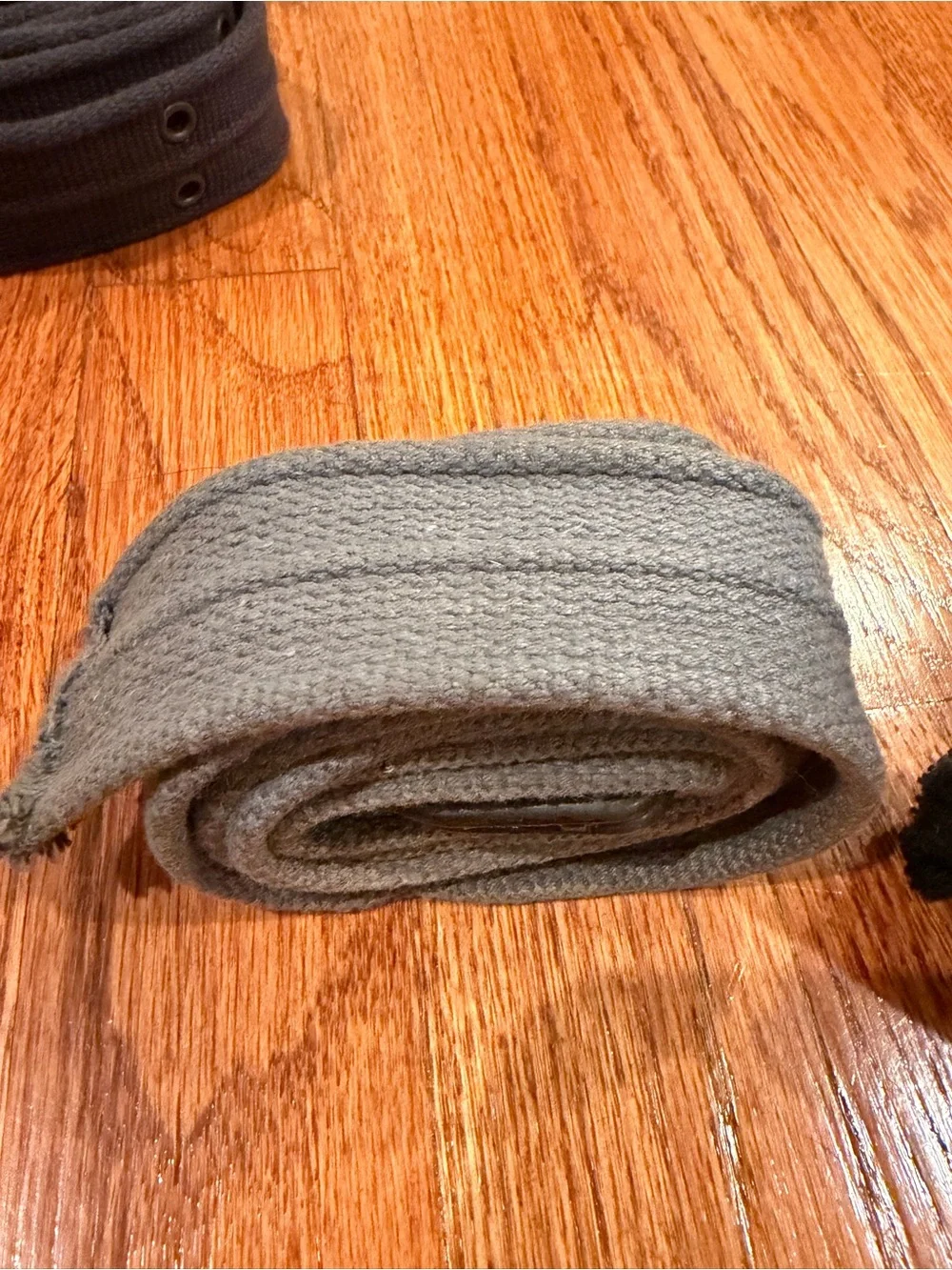 5 Canvas Men’s Webbing Belts- Black, Gray, Tan, Cream, Navy